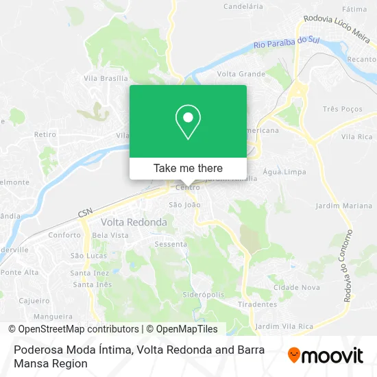 Poderosa Moda Íntima map