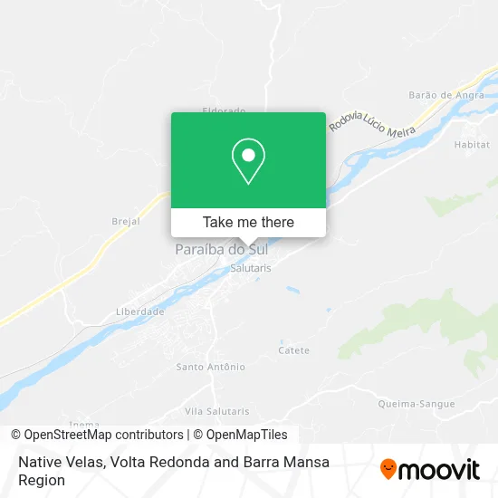 Native Velas map