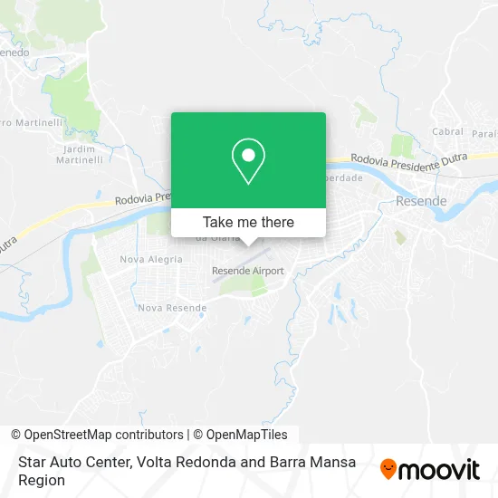 Star Auto Center map