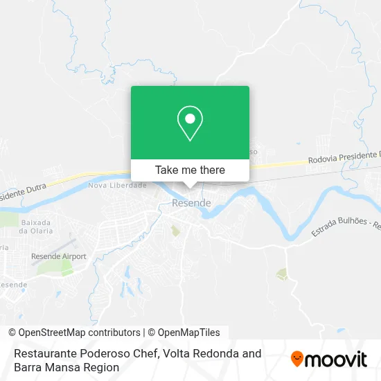 Restaurante Poderoso Chef map