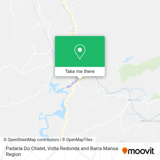 Padaria Do Chalet map