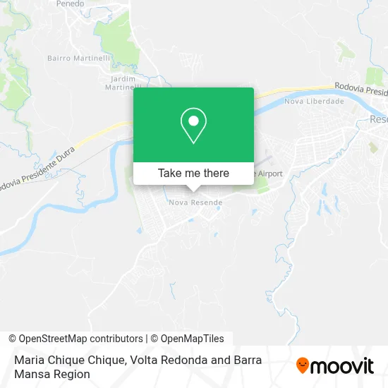Maria Chique Chique map