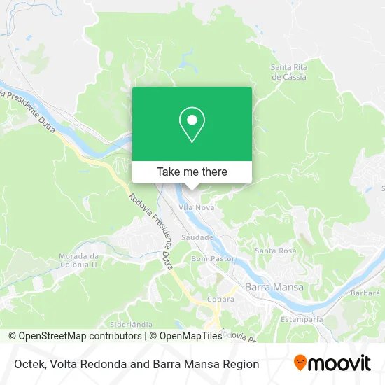Octek map