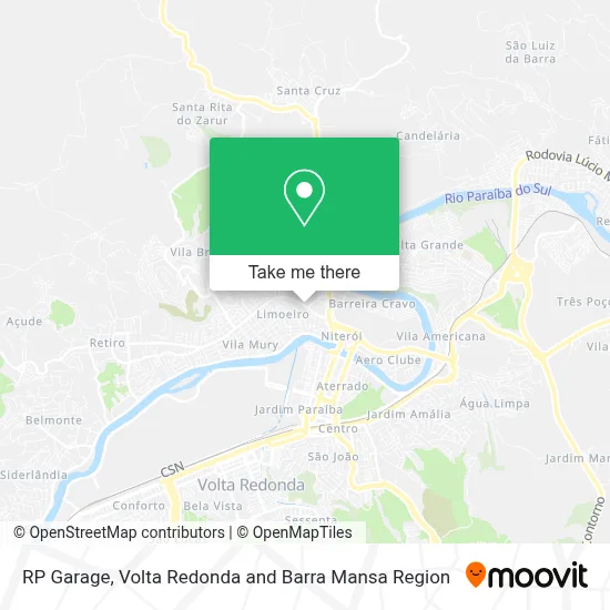 Rp Garage map