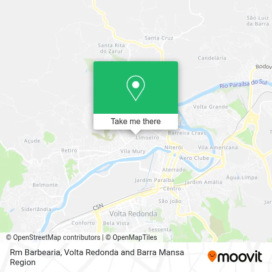 Rm Barbearia map