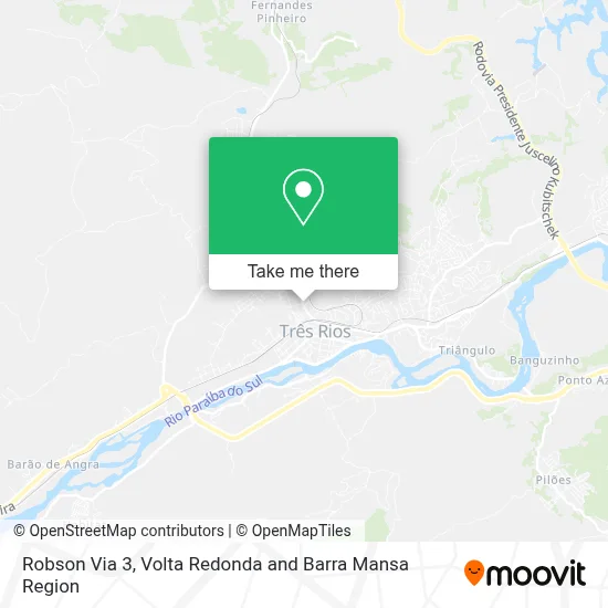 Robson Via 3 map