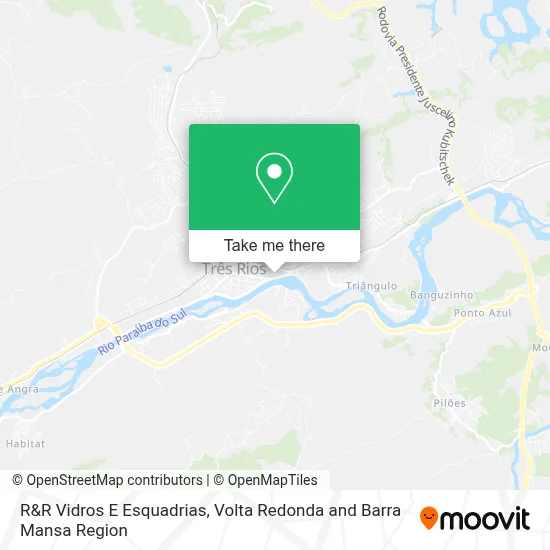 R&R Vidros E Esquadrias map