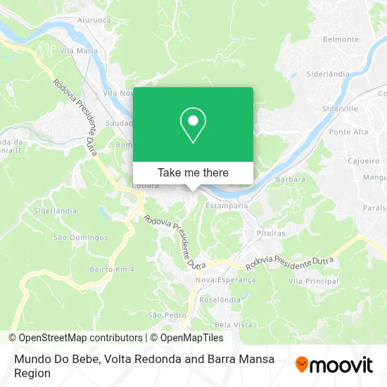 Mundo Do Bebe map