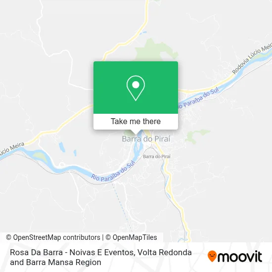 Rosa Da Barra - Noivas E Eventos map