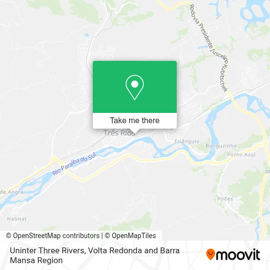 Uninter Three Rivers map