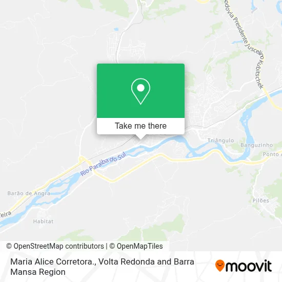 Maria Alice Corretora. map