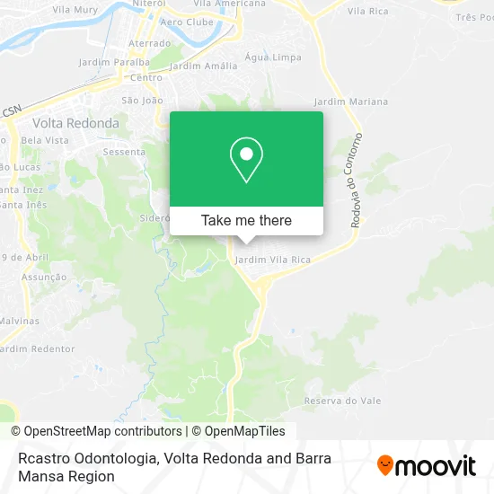 Rcastro Odontologia map