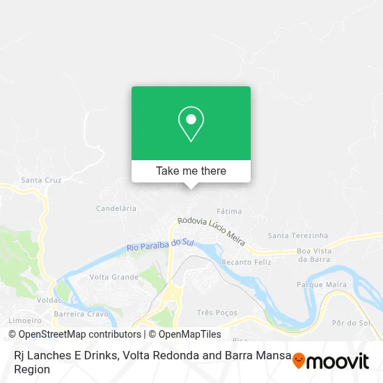 Rj Lanches E Drinks map