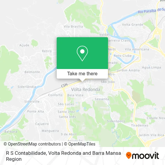 R S Contabilidade map
