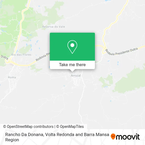 Rancho Da Donana map