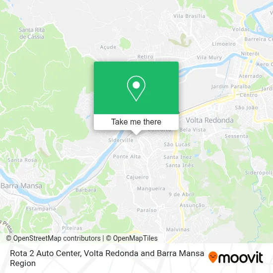 Rota 2 Auto Center map