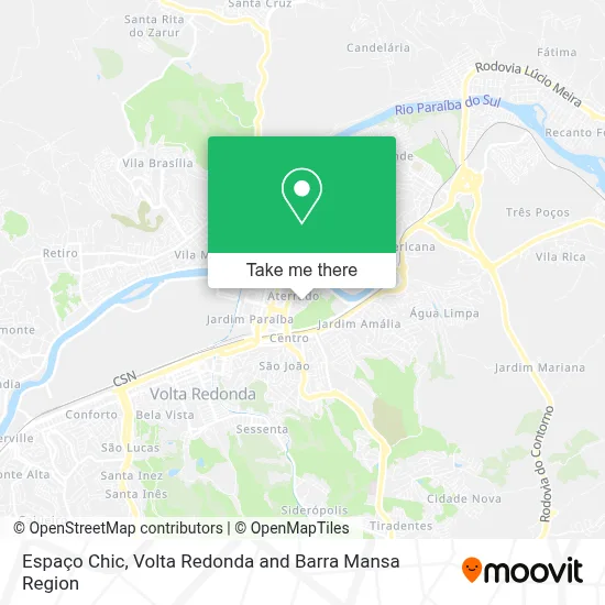 Espaço Chic map