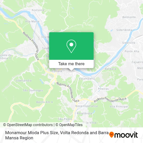 Monamour Moda Plus Size map