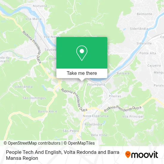 People Tech And English map