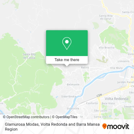Glamurosa Modas map