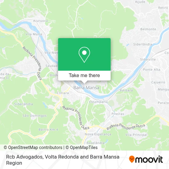 Rcb Advogados map
