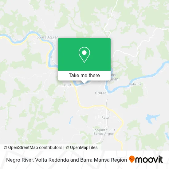 Rio Negro map
