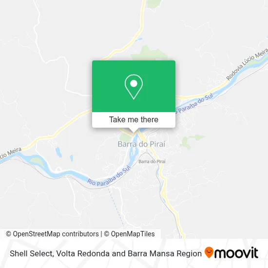 Shell Select map