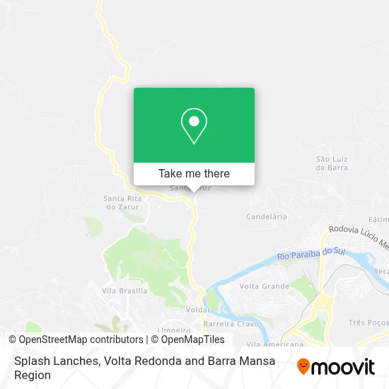 Splash Lanches map