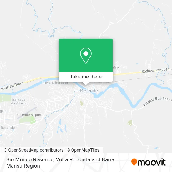 Bio Mundo Resende map