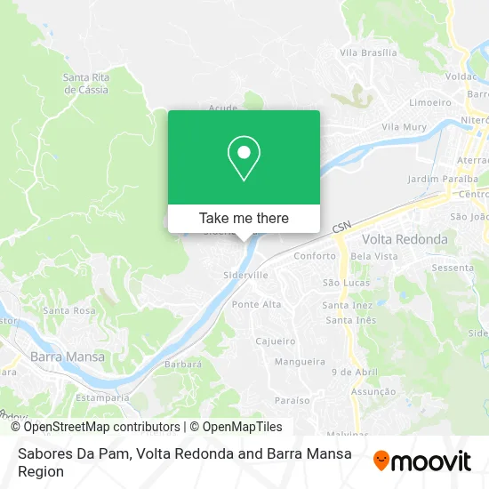Sabores Da Pam map