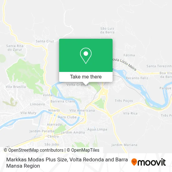 Markkas Modas Plus Size map