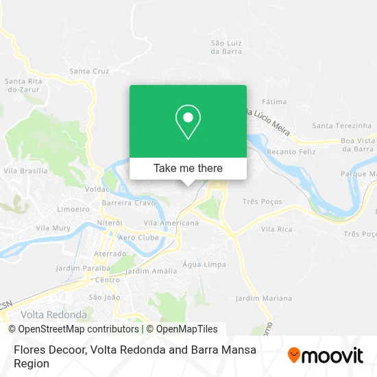 Flores Decoor map