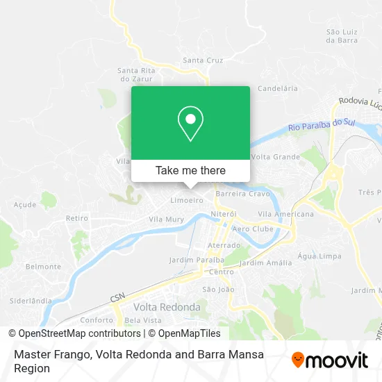 Master Frango map