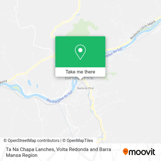 Ta Na Chapa Lanches map