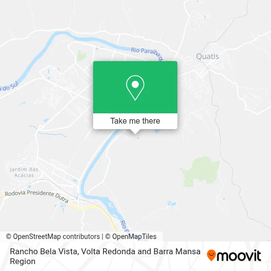 Rancho Bela Vista map