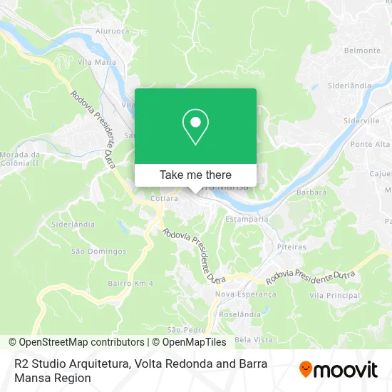 R2 Studio Arquitetura map
