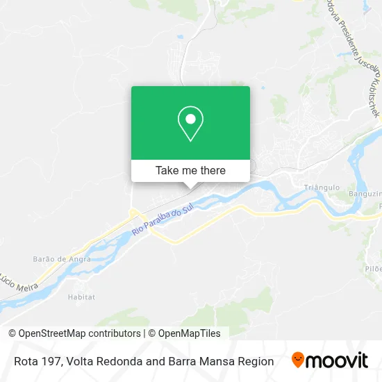 Rota 197 map