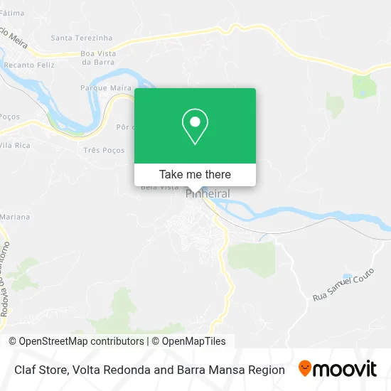 Claf Store map