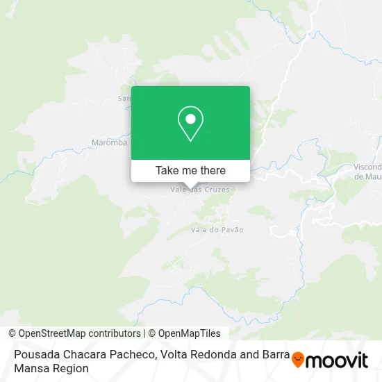 Pousada Chacara Pacheco map