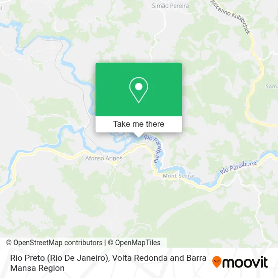 Rio Preto (Rio De Janeiro) map