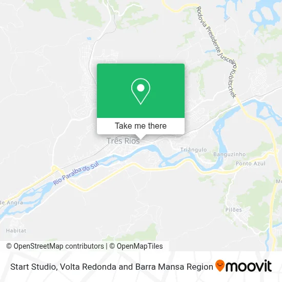 Start Studio map