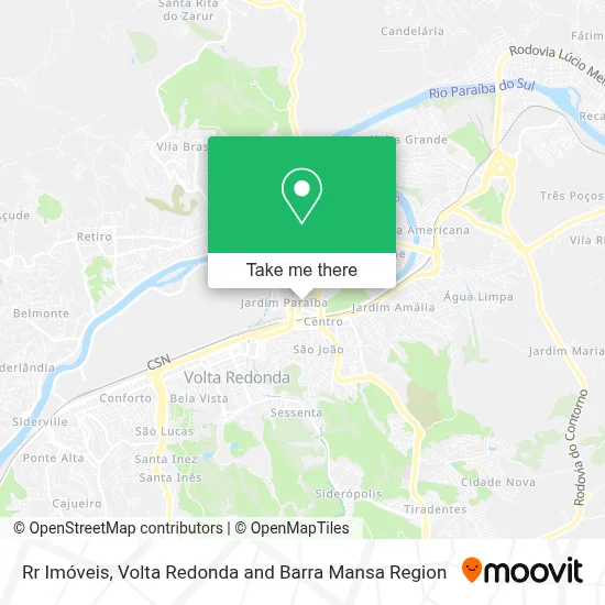 Rr Imóveis map