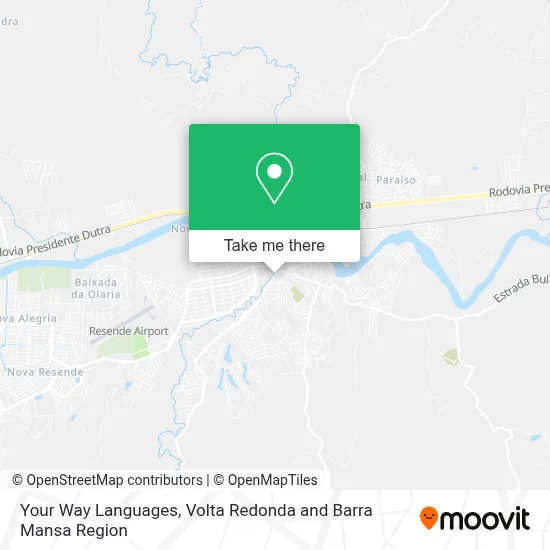 Your Way Languages map
