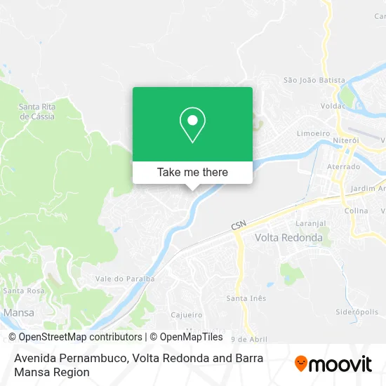 Avenida Pernambuco map