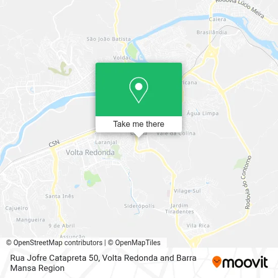 Rua Jofre Catapreta 50 map