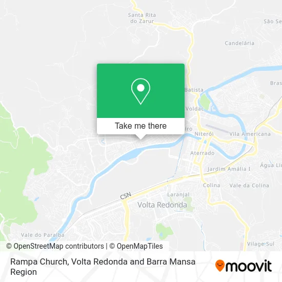 Rampa Church map