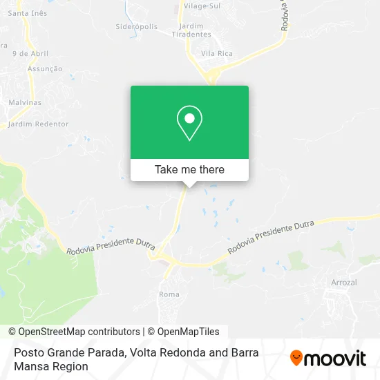 Posto Grande Parada map