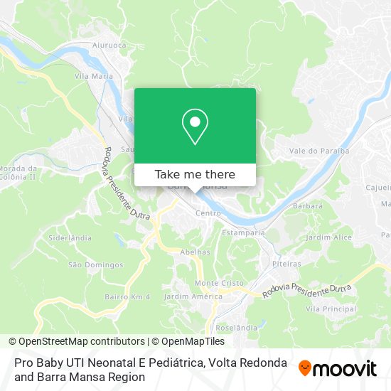 Pro Baby UTI Neonatal E Pediátrica map