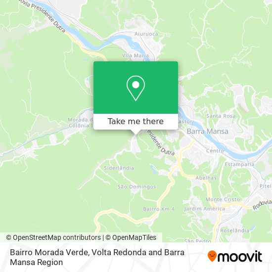 Bairro Morada Verde map