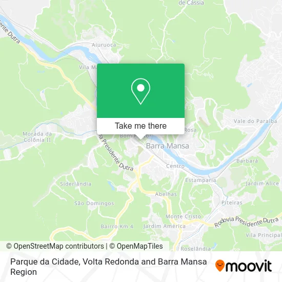 Parque da Cidade map